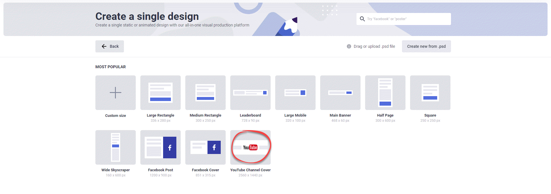 How To Create A Youtube Cover Bannersnack